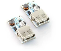 Velleman - Step-Up įtampos reguliatorius su USB lizdu VMA403 - 5V 0.6A - 2 vnt