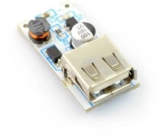Velleman - Step-Up įtampos reguliatorius su USB lizdu VMA403 - 5V 0.6A - 2 vnt