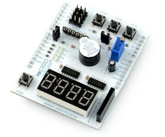 Velleman VMA209 jutikliai LM35 + DS18B20 - daugiafunkcinis priedėlis, skirtas Arduino
