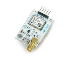 Velleman VMA430 - GPS/GLONASS u-Blox NEO-7M UART modulis su antena