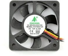 Oem Ventiliatorius 12V 50x50x10mm 3 laidai