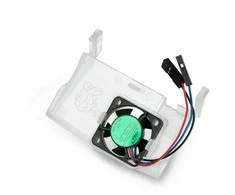 Ventiliatorius skirtas oficialiam Raspberry Pi 4B dėklui