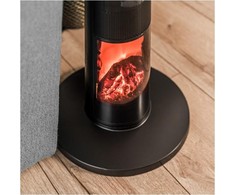Teesa koloninis ventiliatoriaus šildytuvas PTC 1000/2000W su židinio imitacijos funkcija