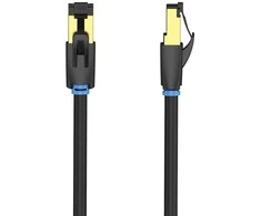 Vention 8 kategorija SFTP tinklo kabelio ventiliacija IKABF 1m Juodas