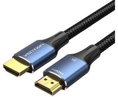 Vention HDMI-A 8K kabelis 5 m ventiliacija ALGLJ (mėlyna)