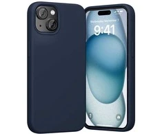 Vention KUFL0-20 silikoninis dėklas, skirtas iPhone 15 Plus (mėlynas)