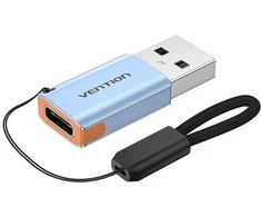 Vention USB adapteris CUAH0, USB-A 3.1 kištukinis USB-C lizdas (pilkas)
