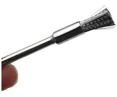 Vielinis šlifavimo šepetys 6 mm - šepetys - skirtas Dremel, Mini Rubbermaid