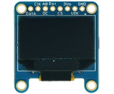 Vienspalvis grafinis OLED ekranas 0.96" 128x64 px, I2C / SPI, Adafruit 326