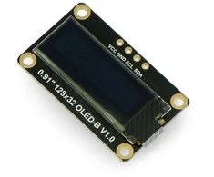 Vienspalvis OLED grafinis ekranas 0.91" 128 x 32 px I2C, DFRobot DFR0648