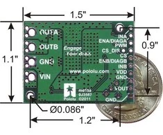 VNH5019, vieno kanalo 24V/12A variklio valdiklis, Pololu, 1451