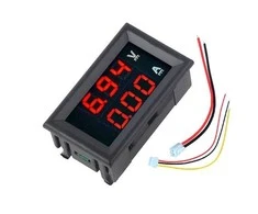 Oem Voltmetras ir ampermetras 0-100V - 50A - 0.28" Raudonas/Raudonas - korpuse