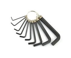 Vorel Šešiakampiai atsuktuvai - 1.5-10mm - 10 vnt