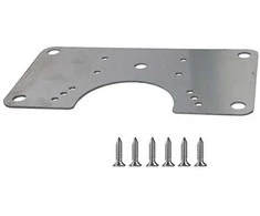 Vyrių remonto plokštelė 90x47mm - 0.8mm plokštelė - baldų vyrių remontui