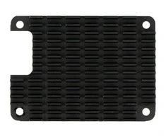 Waveshare Aliuminis radiatorius, skirtas Raspberry Pi Compute Module 4 su šilumai laidžia juosta, juodas