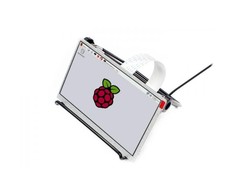 Oem Waveshare Ekranas Raspberry Pi 3/2/Zero Mikrokompiuteriui - LCD IPS 7" 1024x600px