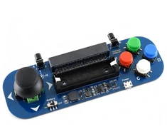 Waveshare Gamepad modulis su vairasvirte ir mygtukais skirtas Micro:bit 14500 Li-ion