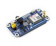 Waveshare HAT GSM/GPRS/GNSS/Bluetooth - Raspberry Pi Priedėlis