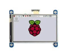 Oem Waveshare Jutiklinis Varžinis Ekranas Raspberry Pi Mikrokompiuteriui - LCD 4'' (H)