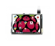 Oem Waveshare Jutiklinis Varžinis Ekranas Raspberry Pi Mikrokompiuteriui - LCD IPS 3.5'' (B)