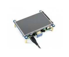 Oem Waveshare Jutiklinis Varžinis Ekranas Raspberry Pi Mikrokompiuteriui - LCD 4'' (H)