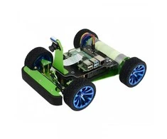 Waveshare PiRacer DonkeyCar - 4 ratų roboto važiuoklė su AI kamera suderinama su Raspberry Pi