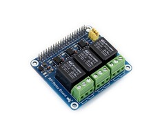 Waveshare Raspberry Pi Relių Priedėlis - 3 Kanalų