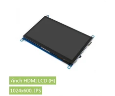 Oem Waveshare Talpinis Lietimui Jautrus Ekranas Raspberry Pi 3B+/3B/2B/Zero Mikrokompiuteriui - LCD IPS 7