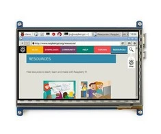 Waveshare talpinis Lietimui Jautrus Ekranas Raspberry Pi 3/2/Zero mikrokompiuteriui - LCD TFT 7