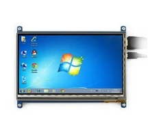 Oem Waveshare Talpinis lietimui jautrus ekranas Raspberry Pi mikrokompiuteriui - LCD TFT 7