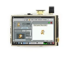 Oem Waveshare varžinis Lietimui Jautrus Ekranas Raspberry Pi 3B+/3B/2B/B+ mikrokompiuteriui - LCD TFT 5
