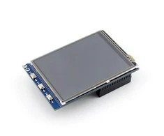 Oem Waveshare varžinis lietimui jautrus ekranas Raspberry Pi mikrokompiuteriui - LCD TFT 3.2" (B) 320x240px GPIO