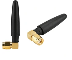 WiFi Bluetooth ZigBee antena 2.4 GHz RP-SMA kištukas, 2.5 dBi, stačiu kampu