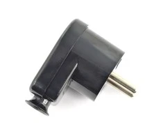 2162# Oem WT-16 kištukas - į lizdą su įžeminimu - juodas