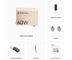 xTool 40W lazerinis modulis, skirtas S1
