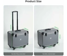 xTool F1 kietašonis lagaminas su ratukais