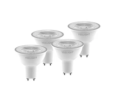 Lubinis šviestuvas Yeelight LED išmanioji GU10 reguliuojama lemputė - 4vnt