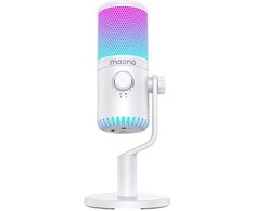 Žaidimų mikrofonas Maono DM30RGB (baltas)