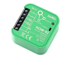 Zamel Supla ROW-02 - 2x relė 230V Wifi - Android/iOS programėlė
