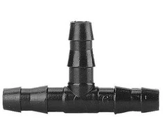 Oem Žarnos jungtis - T formos dalis 4x4x4mm - Jungtis augalų laistymo sistemai