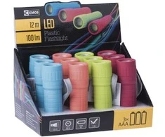 Žibintuvėlis LED, COB 1W, 100lm, 3xAAA, EMOS