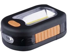 Žibintuvėlis LED, COB, su magnetu ir kabliu, 200lm, 3xAAA, EMOS