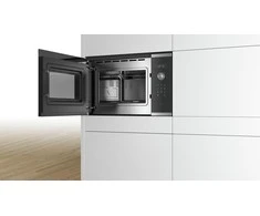Bosch BFL554MS0 Serija 6, Įmontuojamoji mikrobangų krosnelė, 59 x 38 cm, Nerūdijančio plieno