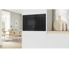 Bosch BFL623MB4 Serija 2, Įmontuojamoji mikrobangų krosnelė, Juodas