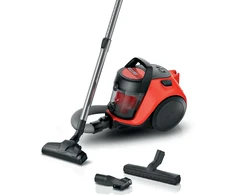 Bosch BGC05RD2H Series 2, Bagless vacuum cleaner, Raudona