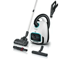 Bosch BGL6HYG0L Series 6, Bagged vacuum cleaner, ProHygienic, Baltas