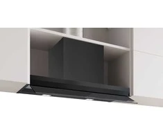 Bosch DBB87DP60 Serija 6, Integruojamasis kamino tipo gartraukis, 80 cm, skaidrus stiklas su juodu atspaudu, Matinė juoda