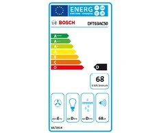 Įmontuojamas ištraukiamas gartraukis Bosch DFT63AC50
