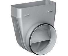 Bosch DZZ1WW1X1 Adapteris duct, ⌀ 150 mm, 90 °, round-flat