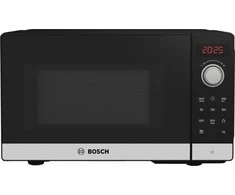 Bosch FFL023MS2 Serija 2, Laisvai statoma mikrobangų krosnelė, 44 x 26 cm, Nerūdijančio plieno